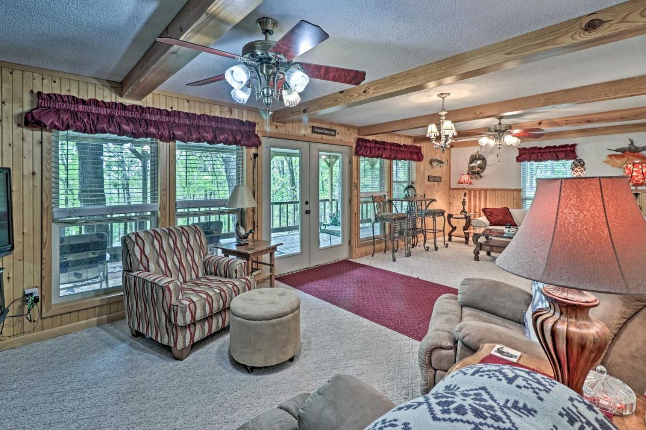 Secluded Edgemont Getaway With Huge Outdoor Deck! Villa Fairfield Bay Eksteriør billede